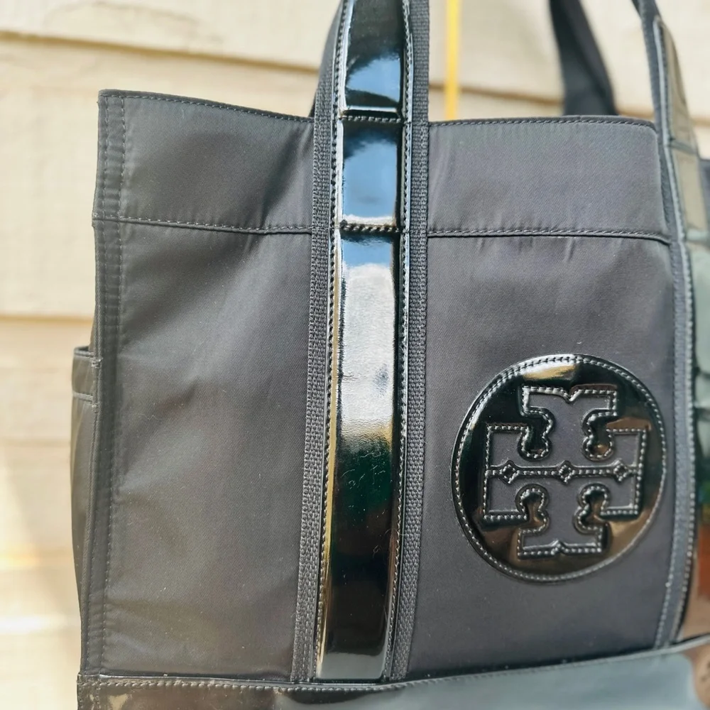 TORY BURCH black tote bag - Picture 3 of 17